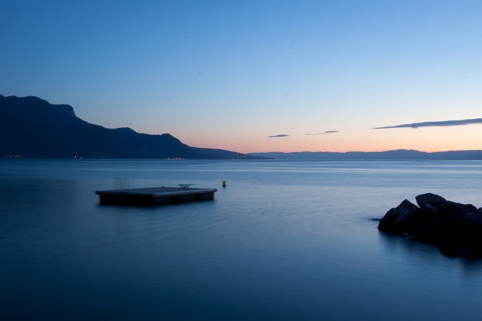 Bord du lac de nuit - 006